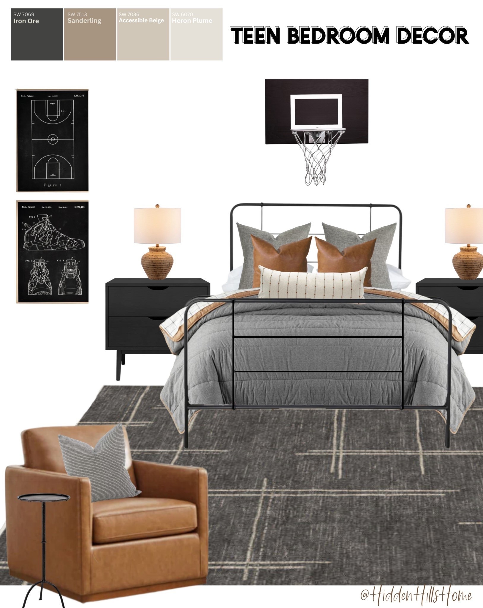 Teen boys bedroom with board and batten! Masculine teen bedroom decor, boys room design, boys room bedding, home decor #boysbedroom

#LTKHome #LTKSaleAlert #LTKKids