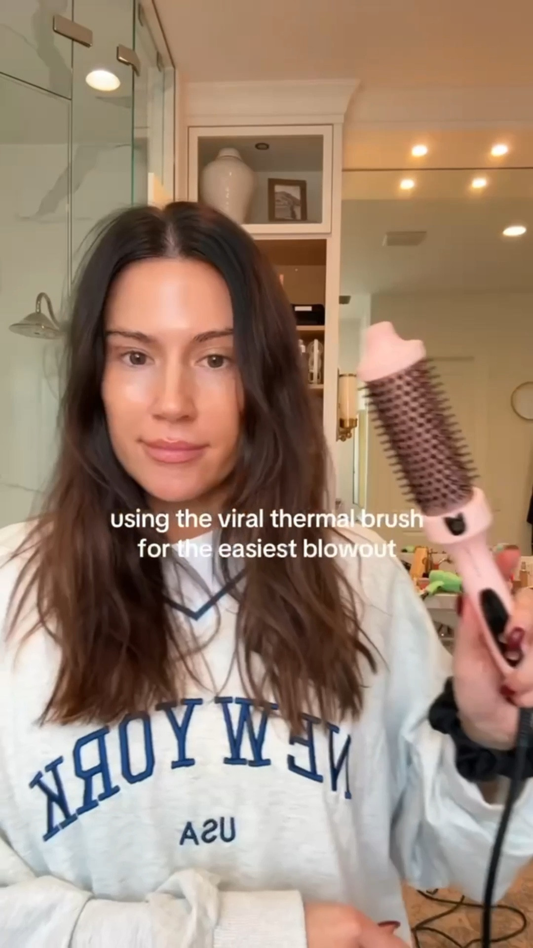 Obsessed with this viral thermal round brush from @amazon @amazonbeauty 

#LTKFindsUnder50 #LTKmorningroutine #LTKBeauty