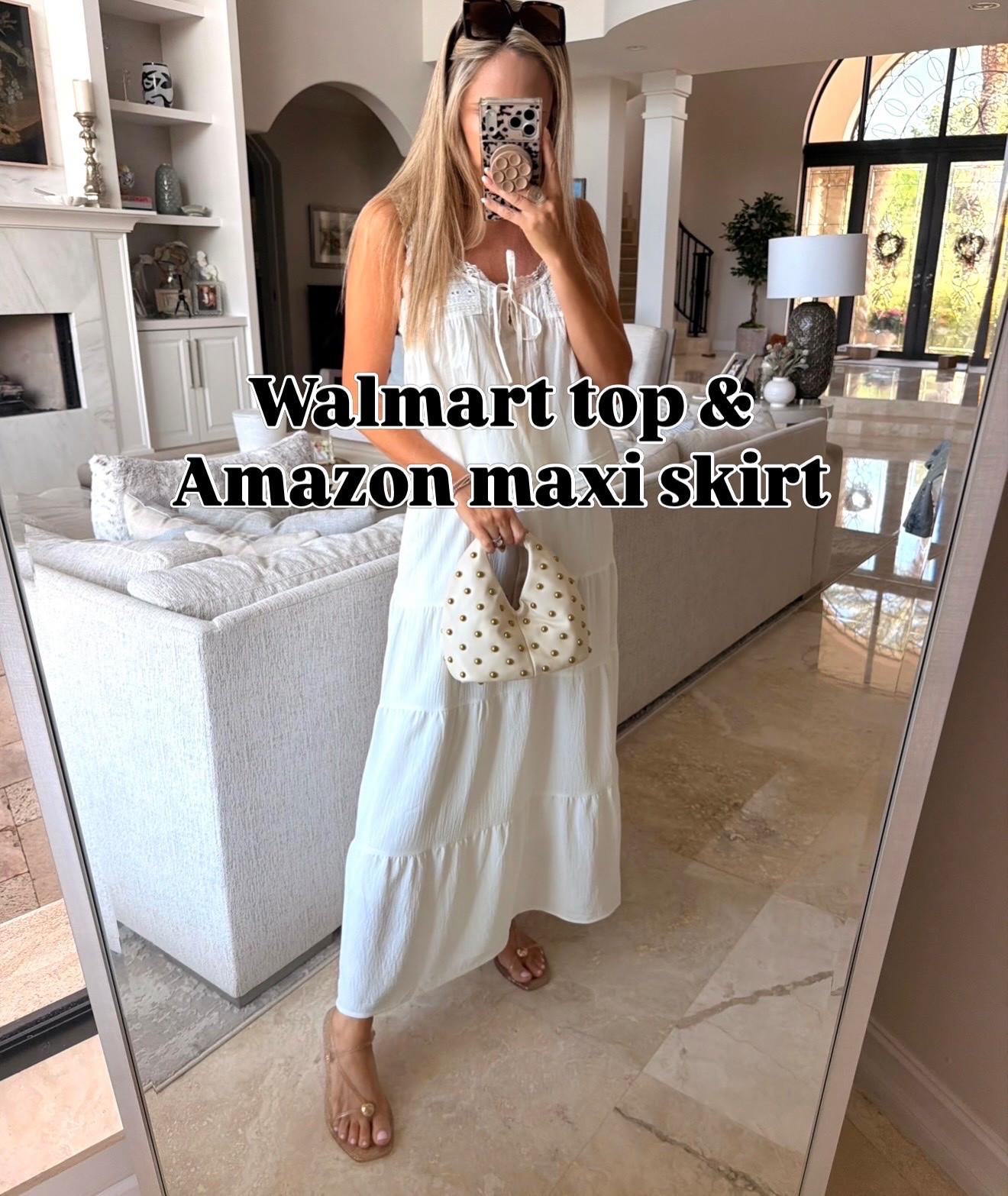 Walmart top and Amazon maxi skirt 💛

#LTKgrwm #LTKootd #LTKdayinmylife