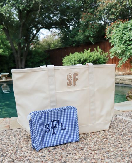 The perfect Mother’s Day gift! Coasted canvas tote and gingham monogrammed travel pouch 

#LTKSeasonal #LTKGiftGuide #LTKtravel