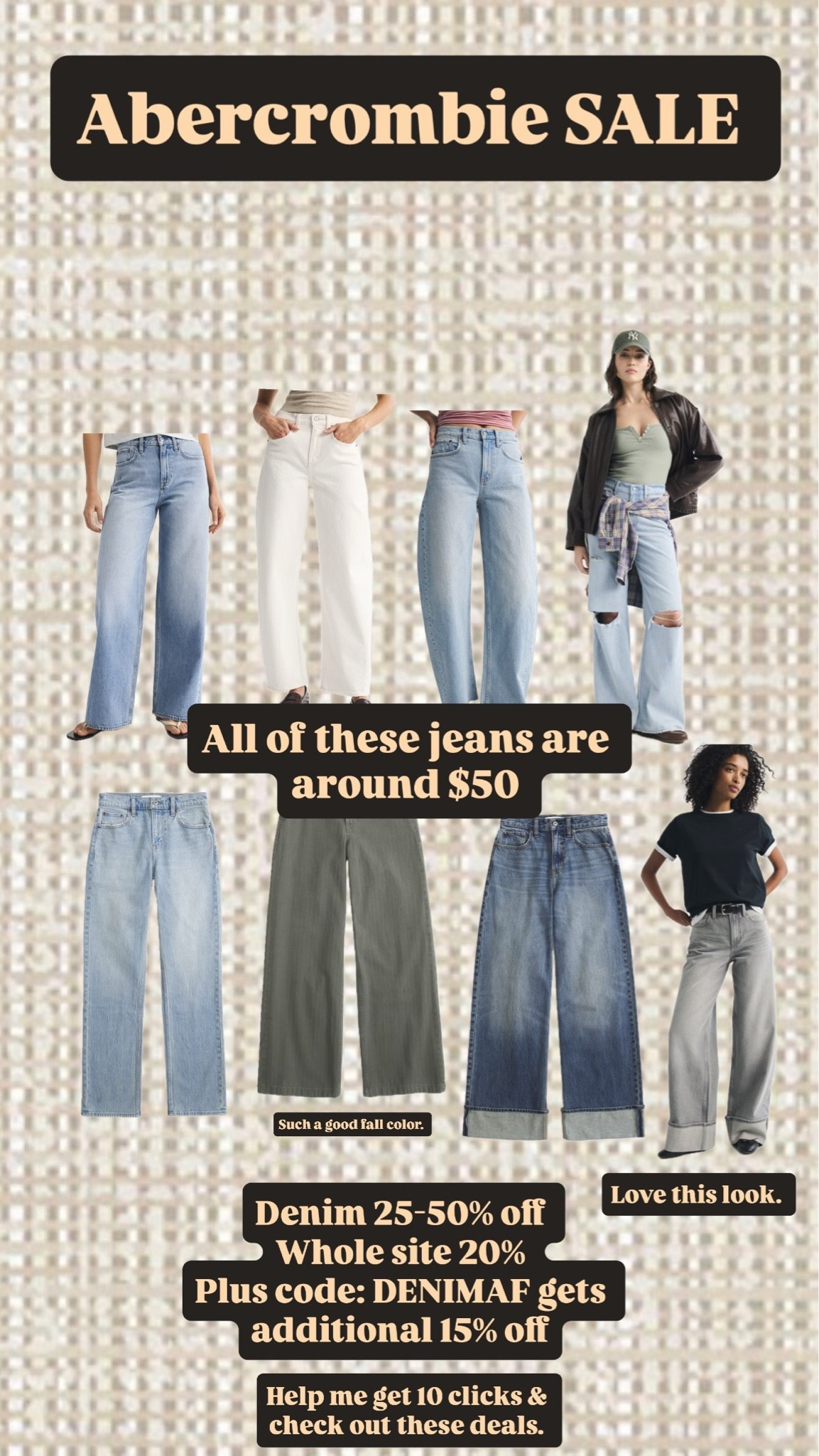 The best denim. Use code DENIMAF for 15% off

#LTKootd #LTKSaleAlert