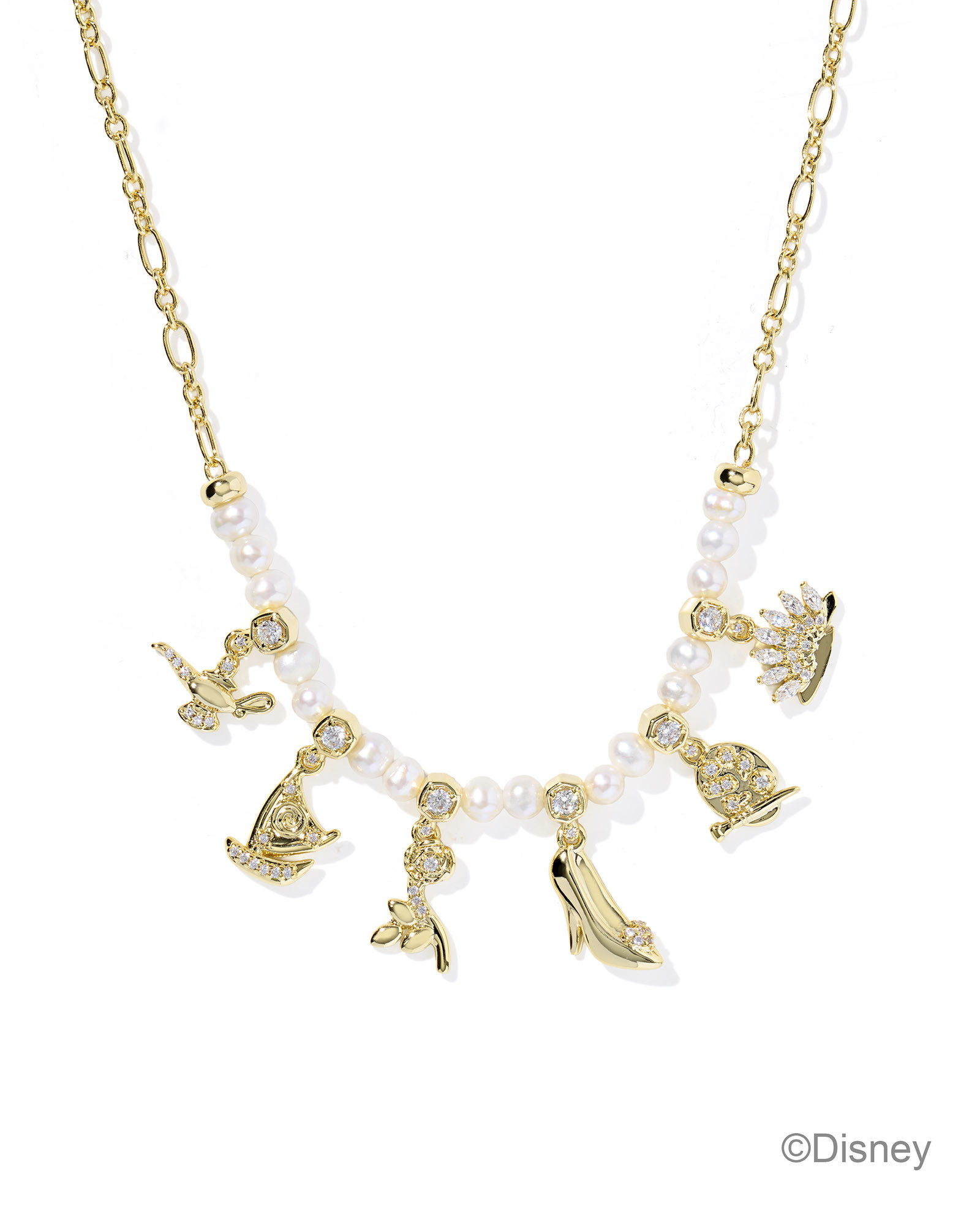 Disney | Kendra Scott Princess Gold Charm Strand Necklace | Kendra Scott | Kendra Scott