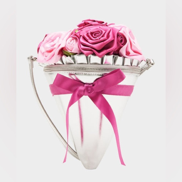 Betsey Johnson KITSCH SOMETHIN NEW BOUQUET CROSSBODY PINK | Poshmark