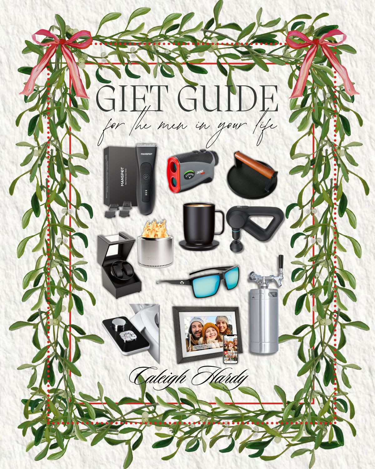 Gift Guide: for the men in your life✨🎁 

gift guide, gift ideas, gift for him, razor, trimmer, golf, meat press, cooking essentials, fire pit, sunglasses, theragun, ember, ember mug, self heating mug, frame, bidet, Caleigh Hardy 

 #LTKGiftGuide #LTKHoliday #LTKMens