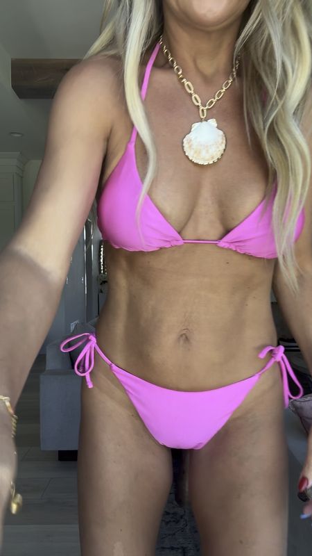 In LOVE with this bright pink bikini from Target! 

Swimsuits - swim - travel - bikini - beach vacationn

#LTKSwim #LTKFindsUnder50 #LTKTravel