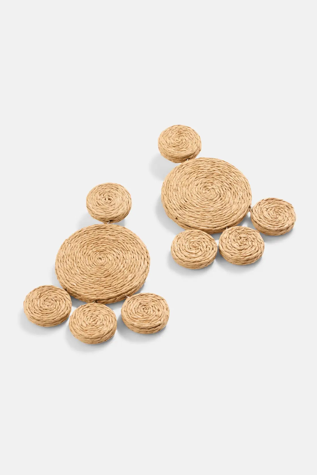SIMONMILLER Accessories Raffia Deco Earrings | Rent the Runway