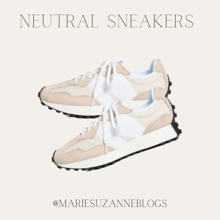 New balance, neutral sneakers 

#LTKshoecrush
