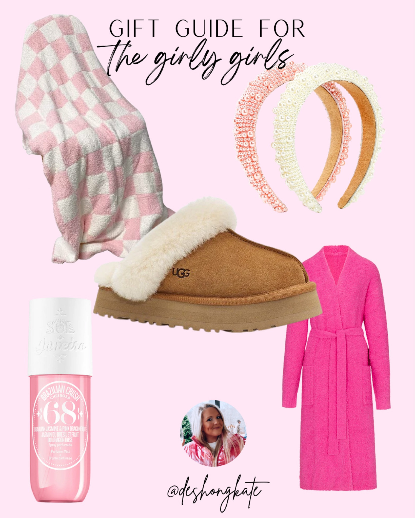 Gift guide // gifts for her // girly girl // Christmas list // Christmas wishlist // pink // skims // ugg slippers // perfume // headbands 

#LTKCyberweek #LTKHoliday #LTKSeasonal