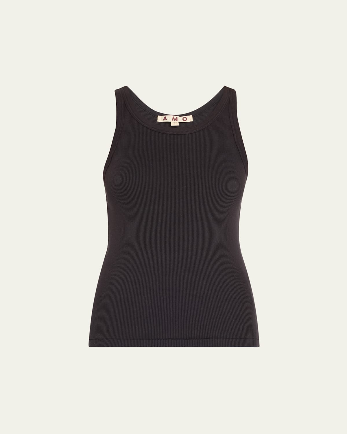 Long Ribbed Cotton Tank Top | Bergdorf Goodman