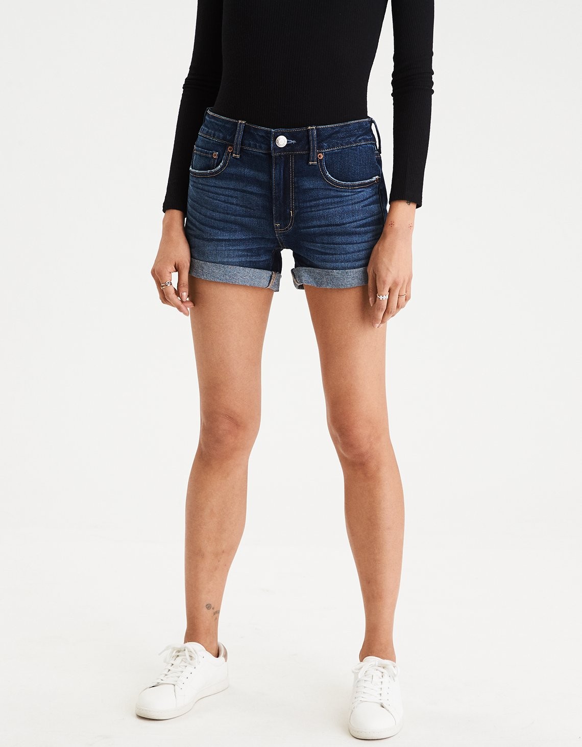 american eagle short jeans inseam