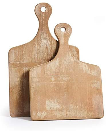 ANTIQUE SHORT CUTTING BOARDS, SET OF 2 | Amazon (US)