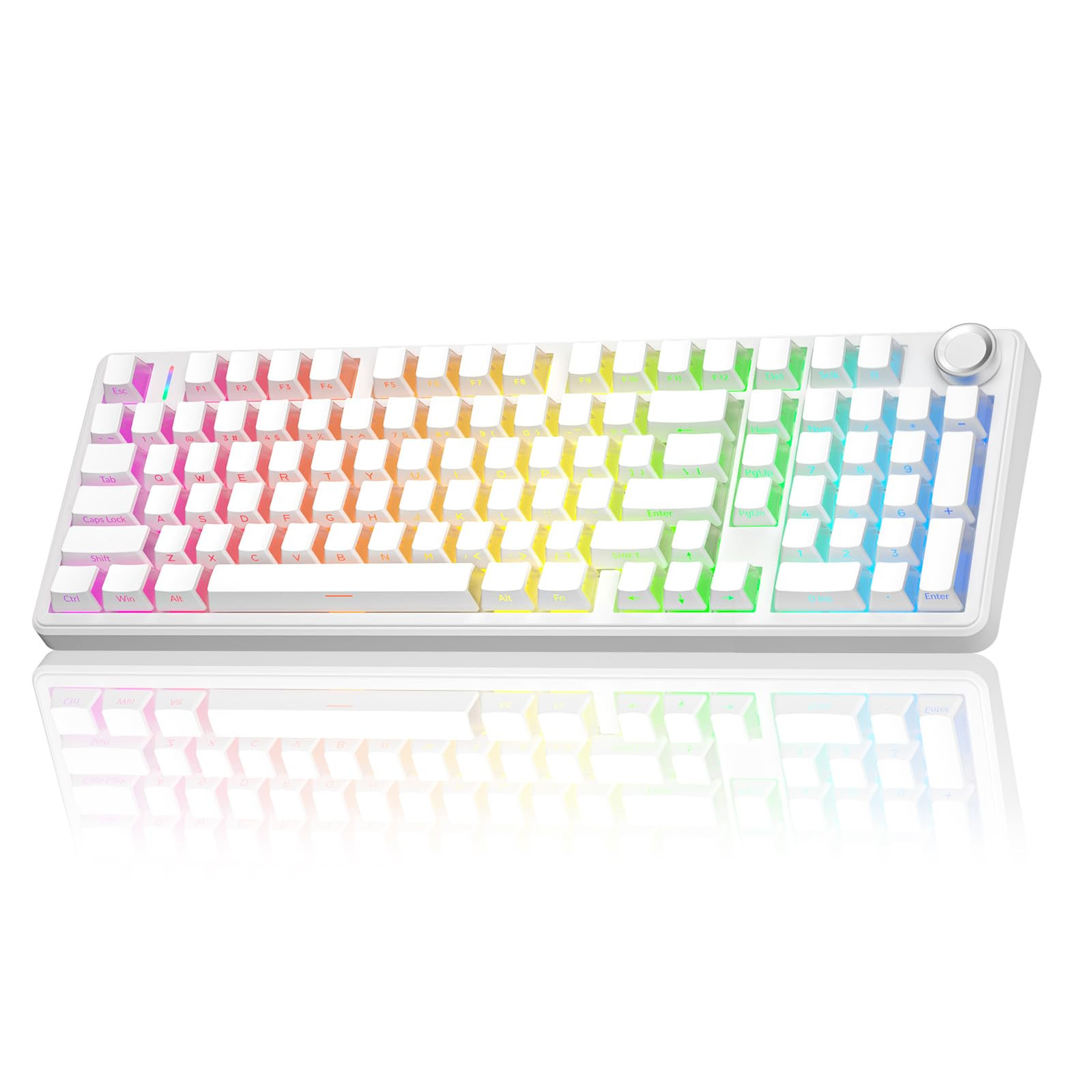 Amazon.com: AULA F99 Pro Wireless Mechanical Keyboard-Silent Version,BT5.0/2.4GHz/USB-C Hot Swapp... | Amazon (US)