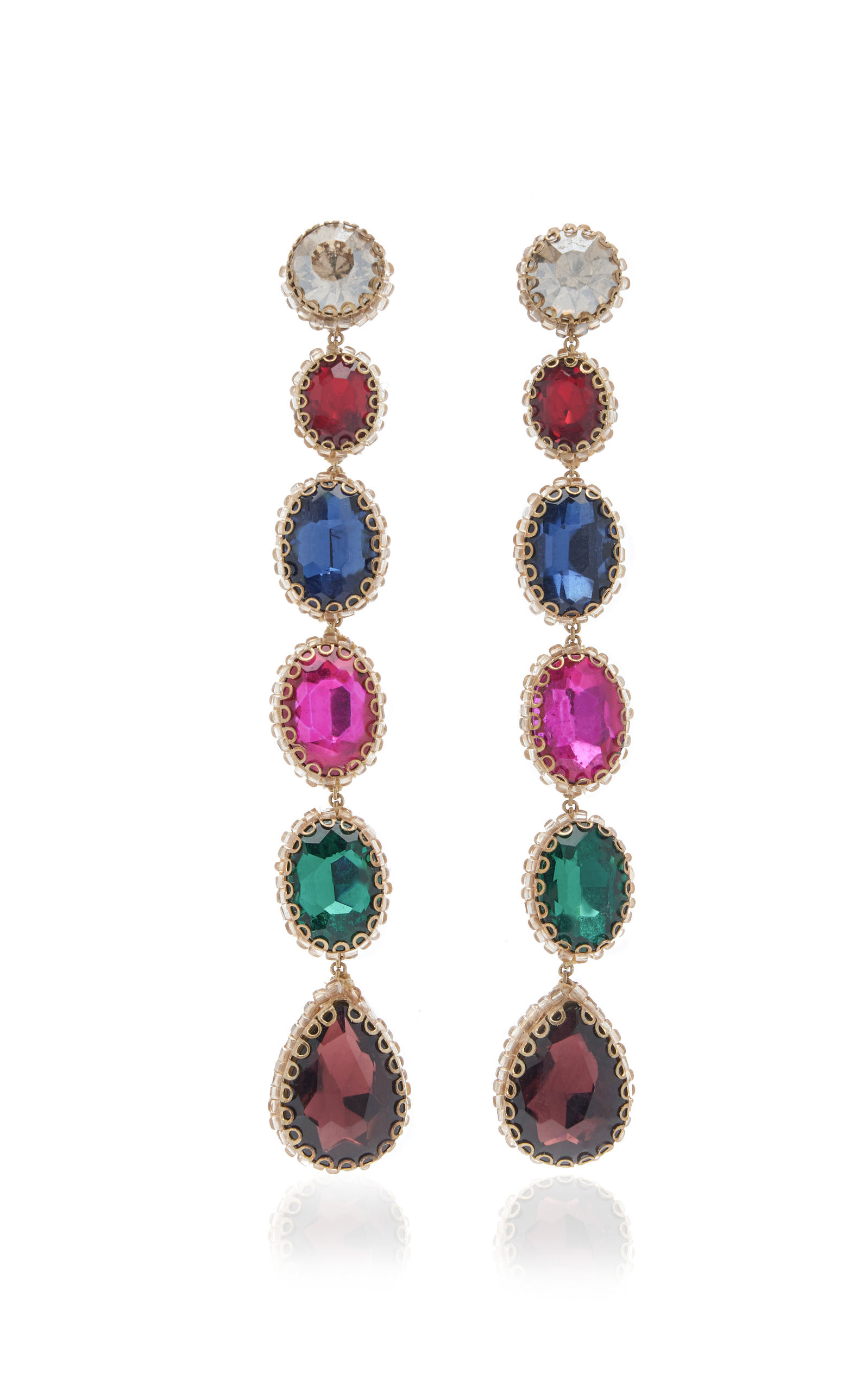Crystal Drop Earrings | Moda Operandi (Global)