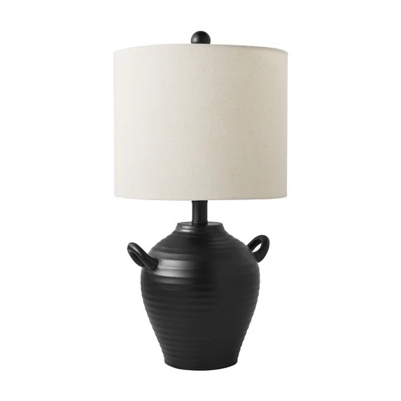 Better Homes & Gardens Lámpara de Mesa Negra de 20" con Pantalla | Walmart (US)