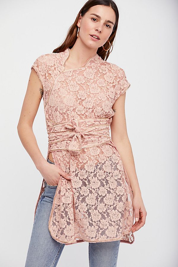 FP One Cheongsam Lace Tunic | Free People (Global - UK&FR Excluded)
