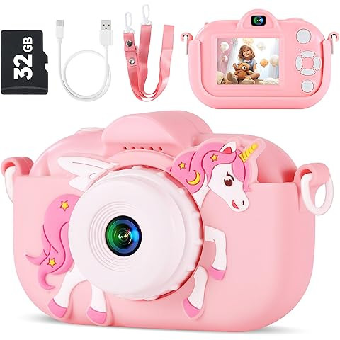 Goopow Kids Camera Toys for 3-8 Year Old Girls Boys,Children Digital Video Camcorder Camera with ... | Amazon (US)