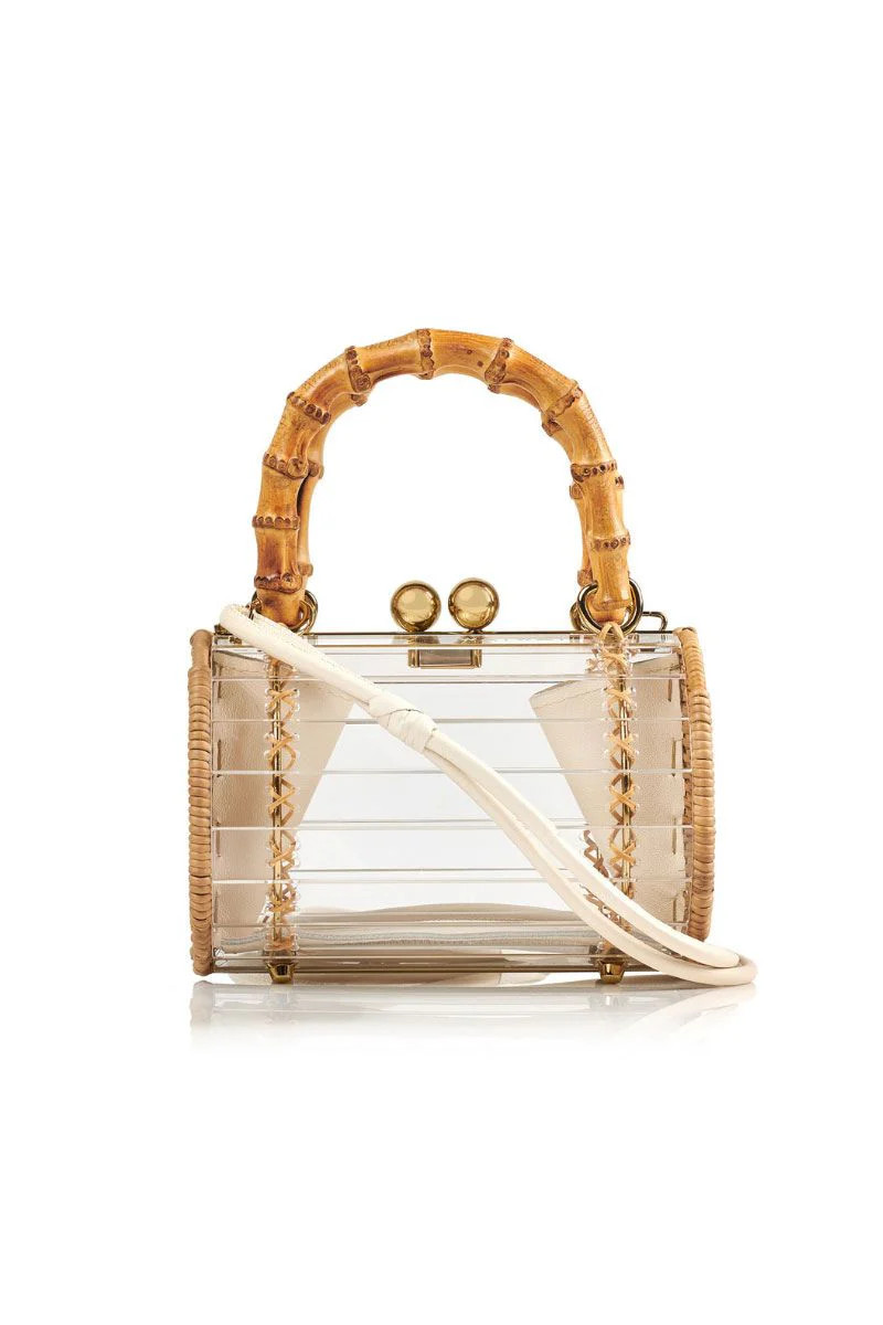 ALIX BAMBU BAG IN CRYSTAL | Waiwai Rio | CULT MIA | CULT MIA UK LTD