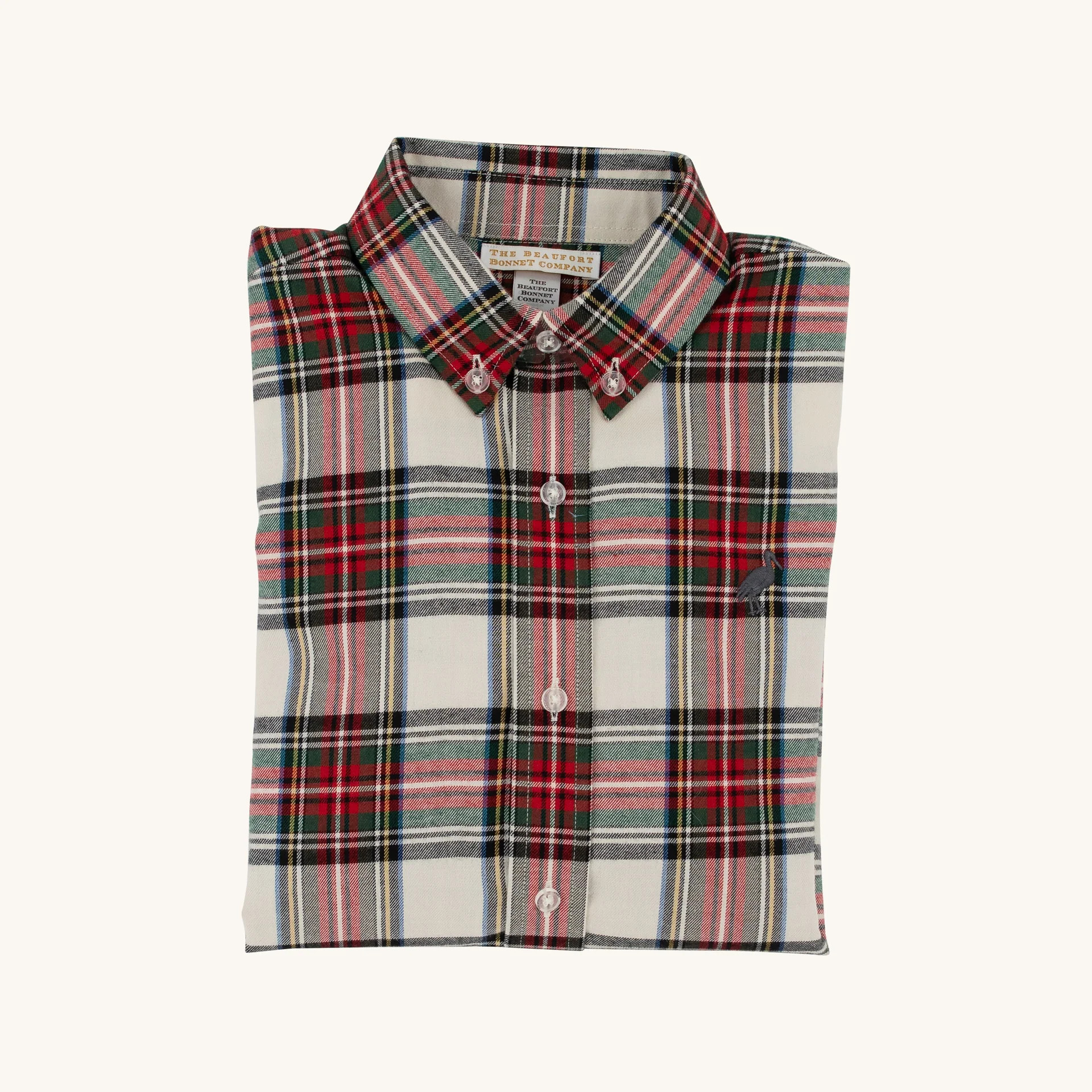 Dean's List Dress Shirt (Flannel) - Charlie Place Plaid with Grandison | The Beaufort Bonnet Company