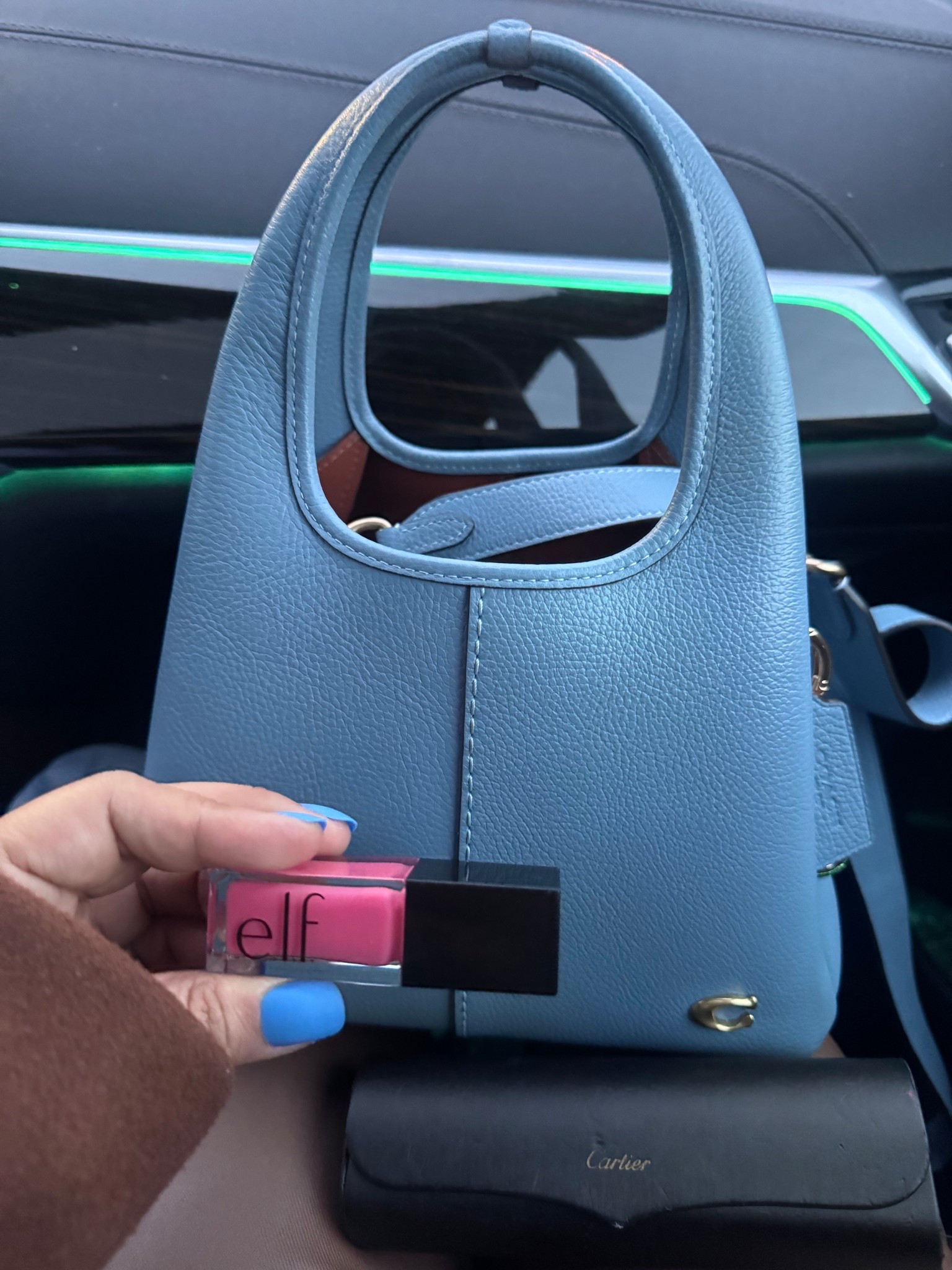 A night out an of course these lip plumping oil are a must have 

& of course had to wear my Lana bag 

#coachbag #elflipoil #oil #coach 

#LTKGiftGuide #LTKBeauty #LTKmomlife
