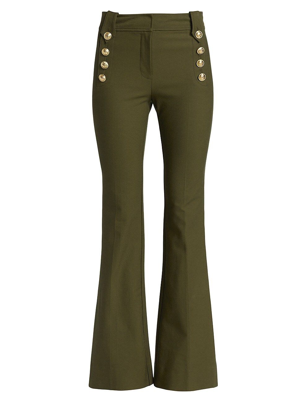 Women's Robertson Flared Trousers - Army - Size 8 | Saks Fifth Avenue