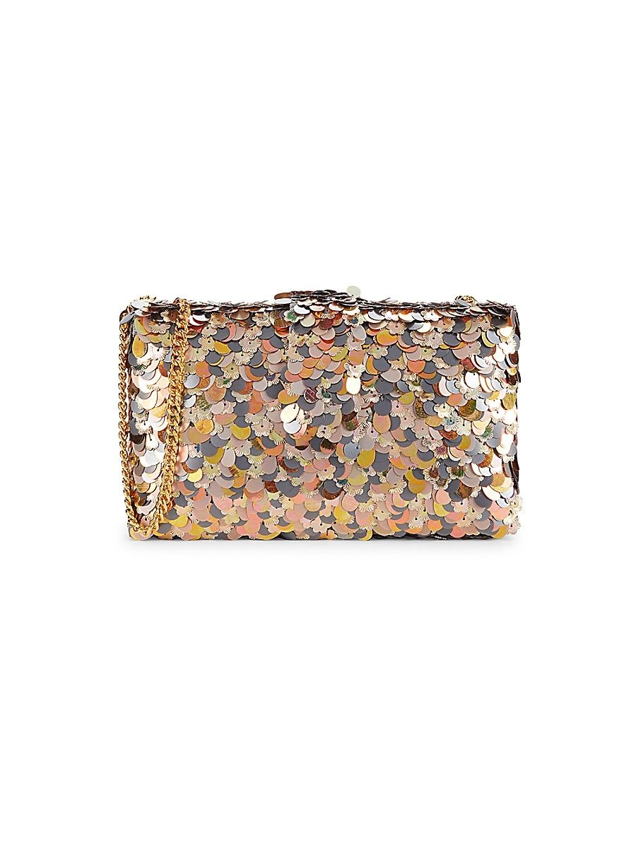 SIMITRI Women's Sequin Embellished Convertible Clutch - Gold Multi | Saks Fifth Avenue OFF 5TH (Pmt risk)