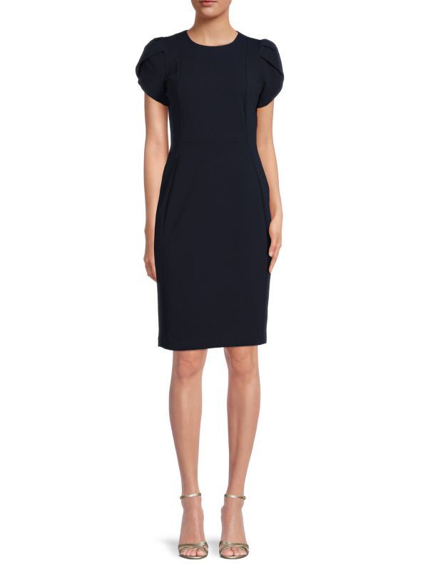Petal Sleeve Pencil Dress | Saks Fifth Avenue OFF 5TH