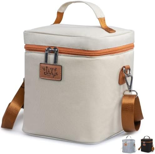 Jax 2020 Breastmilk Cooler Bag - Breastmilk Storage Container for 6 Tall Bottles or Breastmilk St... | Amazon (US)