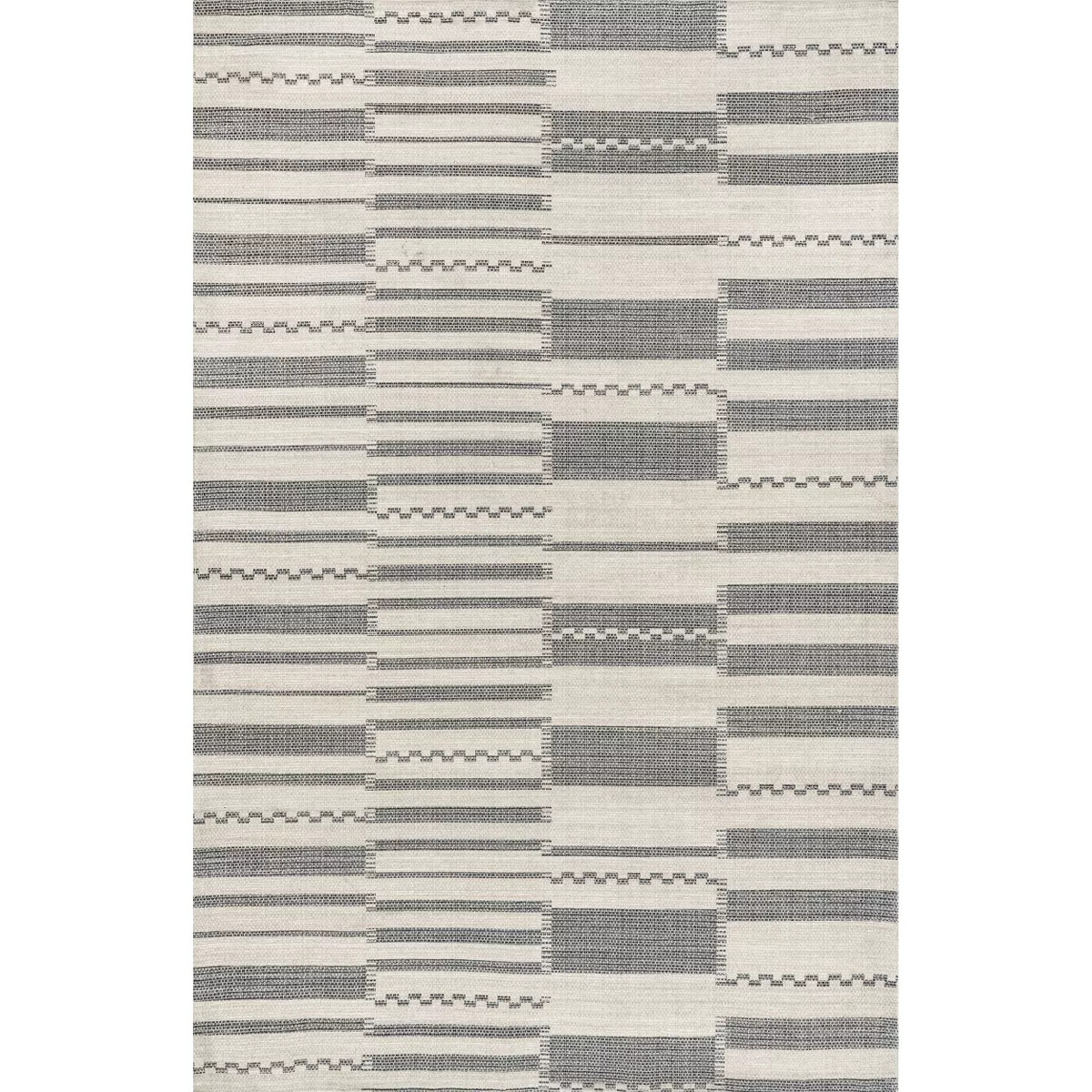 nuLOOM Sabine Striped Steps Cotton Area Rug | Target