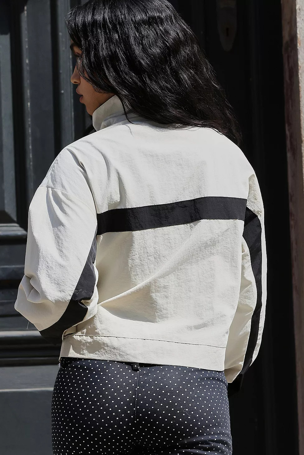 Lioness Beige Shoreline Windbreaker Jacket | Urban Outfitters UK