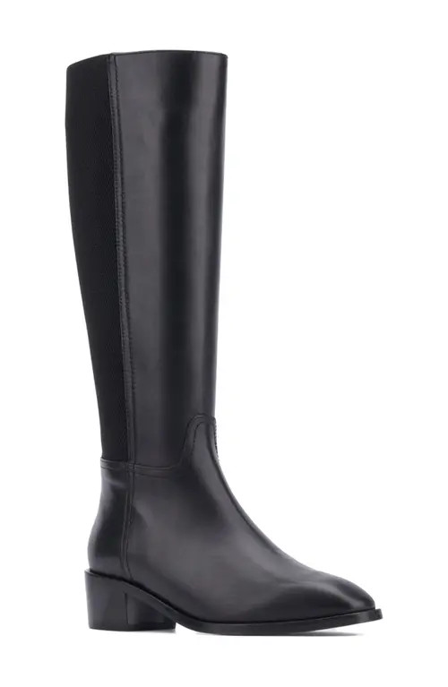 Aquatalia Ricarda Weatherproof Knee High Boot in Black at Nordstrom, Size 9.5 | Nordstrom