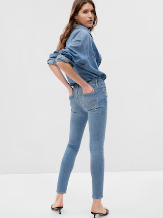 Mid Rise True Skinny Jeans | Gap (US)
