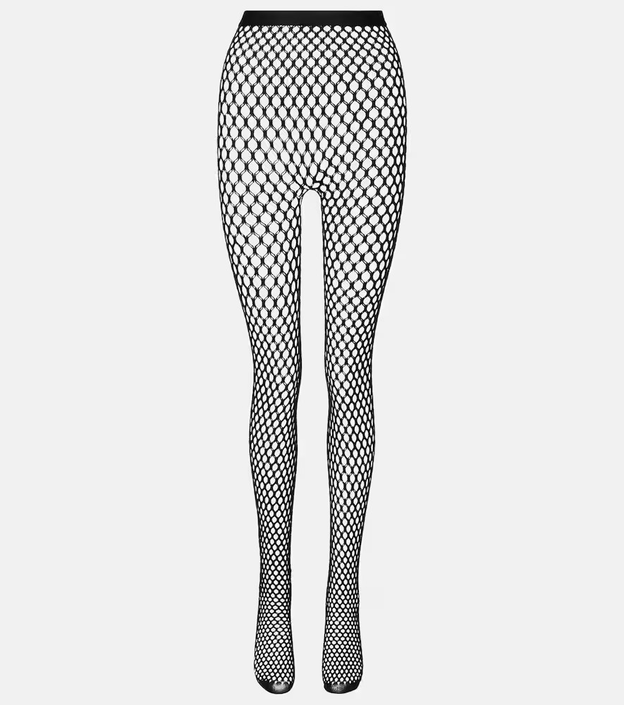 Wardrobe.NYC RHW Web wool-blend tights | Mytheresa (US/CA)