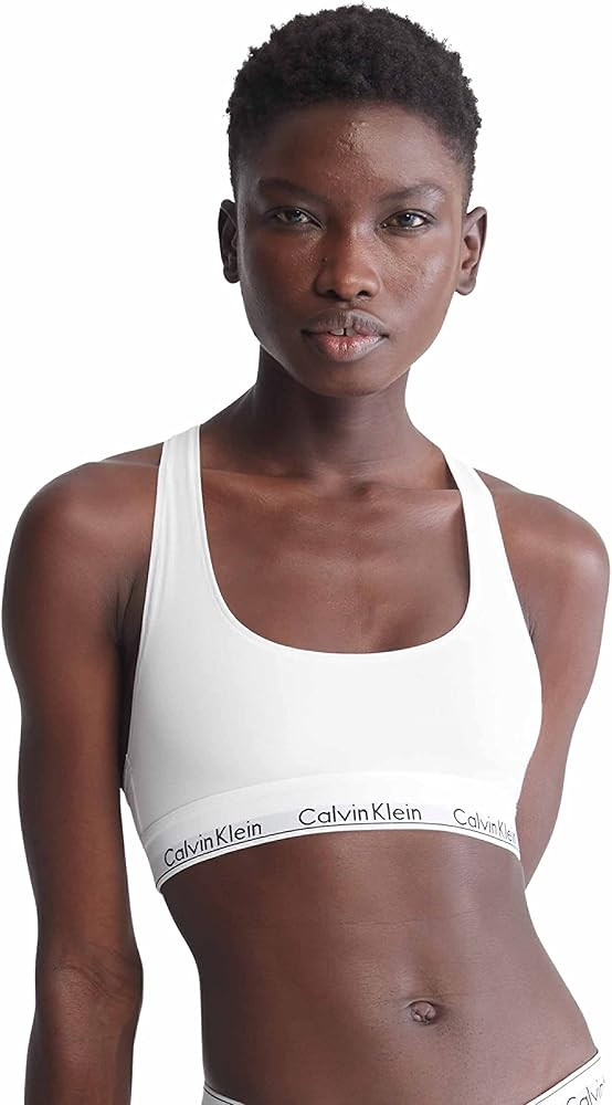 Calvin Klein Women's Modern Cotton Unlined Wireless Bralette | Amazon (US)