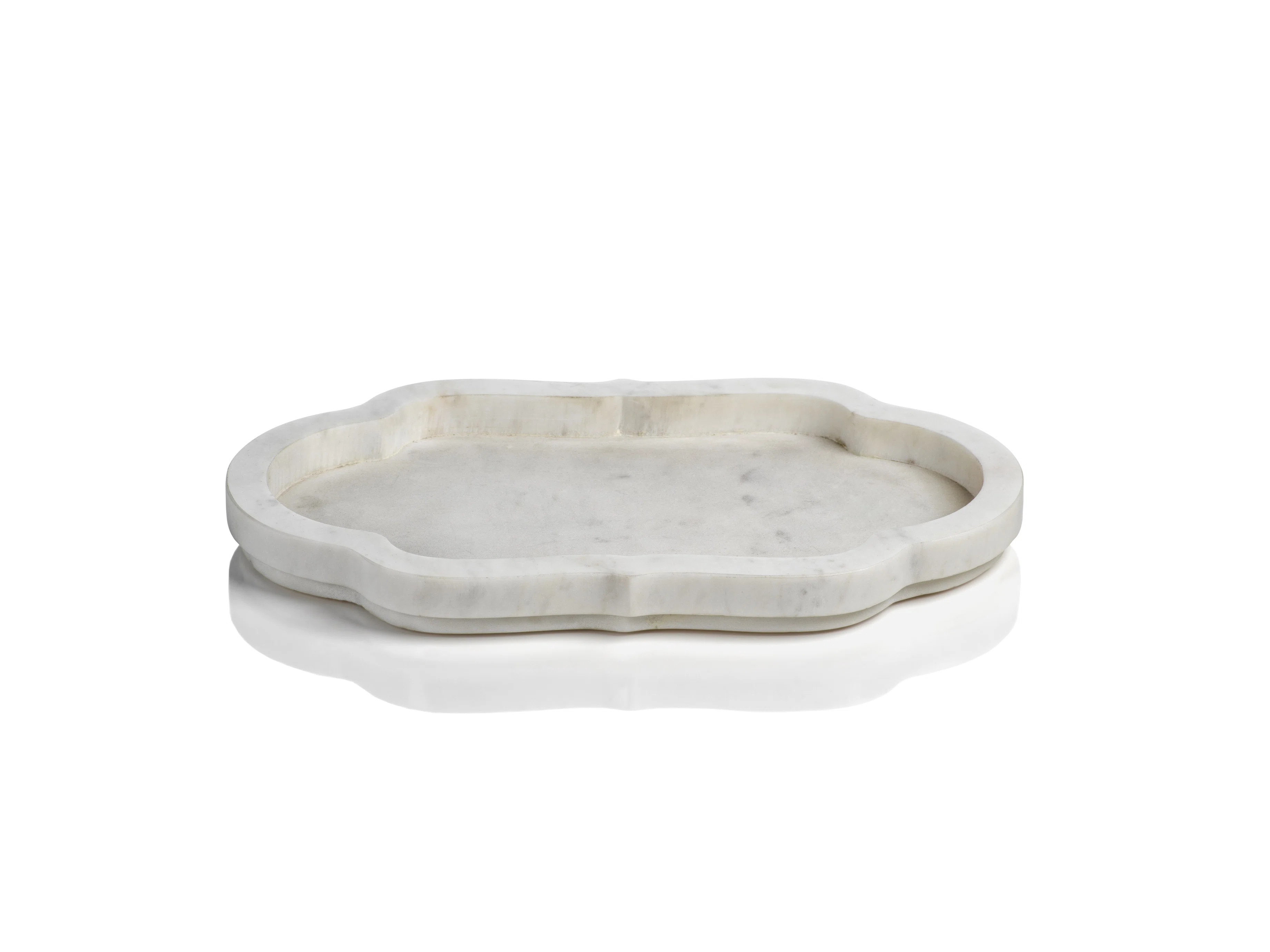 Zodax Primo White Marble Decorative Tray & Reviews | Wayfair | Wayfair North America