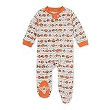 Burt's Bees Baby Boys' Sleep and Play PJs, 100% Organic Cotton One-Piece Romper Jumpsuit Zip Fron... | Amazon (US)