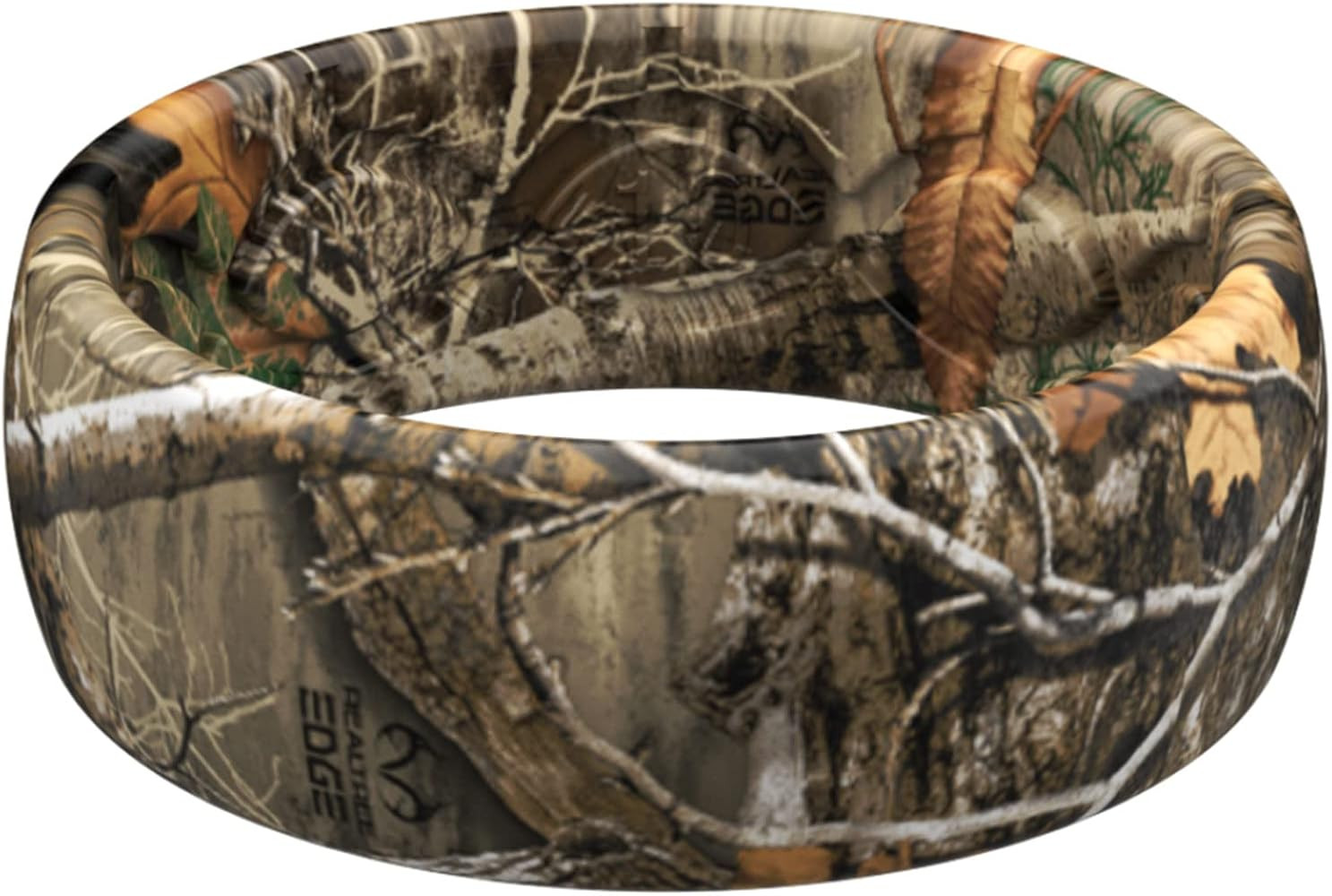 Groove Life RealTree Camo Silicone Ring - Breathable Rubber Wedding Rings for Men, Lifetime Cover... | Amazon (US)