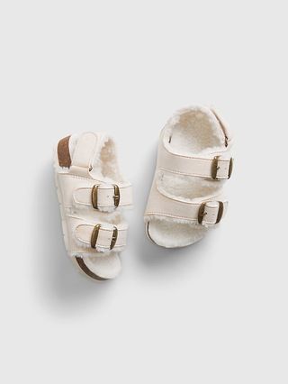 Toddler Sherpa Sandals | Gap (US)