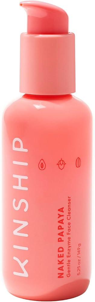 Kinship Naked Papaya Enzyme Gentle Milk Cleanser - Jojoba Oil + Sunflower Oil with Vitamin E to S... | Amazon (US)
