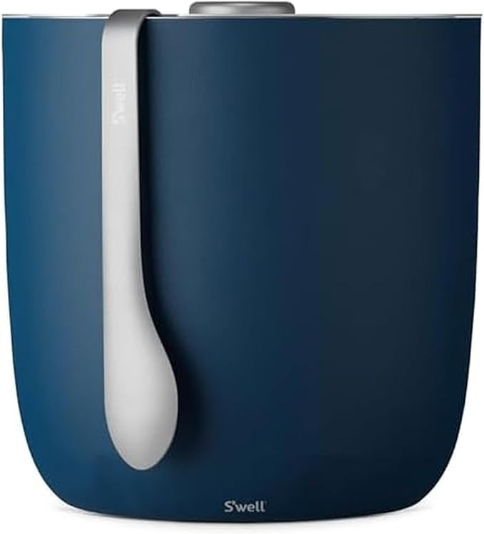 S'well Ice Bucket with Tongs, 68oz, Azurite | Amazon (US)