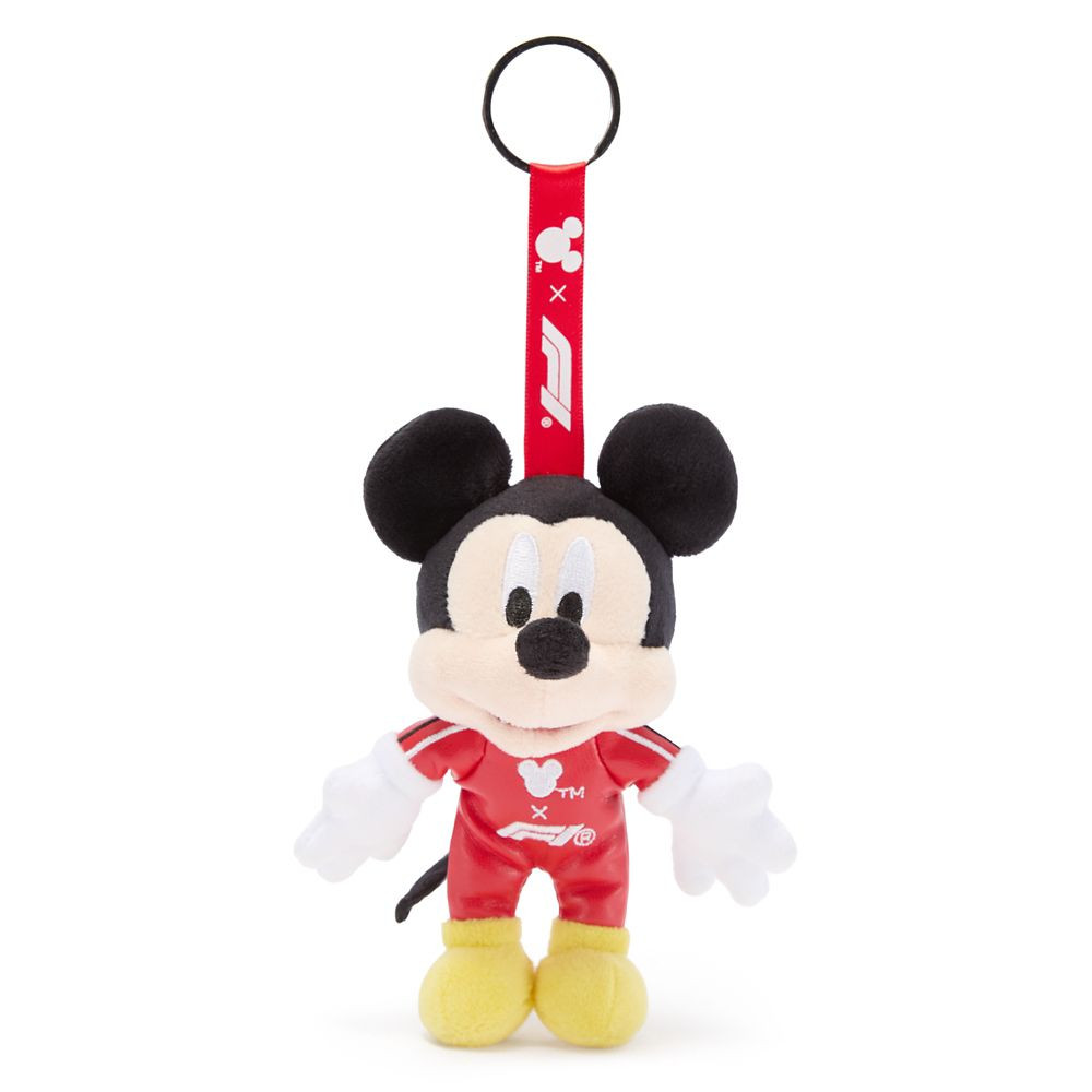 Disney x Formula 1\u00ae Mickey Mouse Plush Keychain | Disney Store