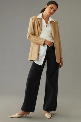 Levi's Ribcage High-Rise Wide-Leg Jeans | Anthropologie (US)