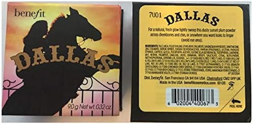 Benefit Cosmetics Dallas Box o' Powder Blush (Rosy Bronze) 0.32 oz | Amazon (US)