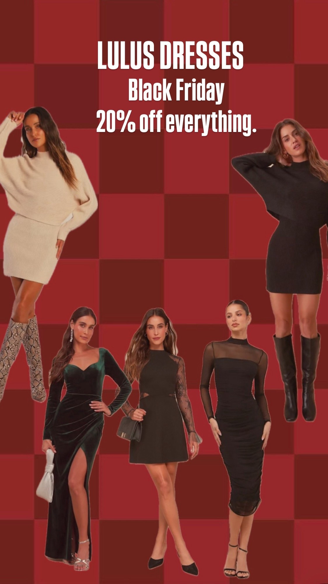 Stick up in the cutest holiday dresses and outfits. 20% off site wide. 

#LTKWedding #LTKSaleAlert #LTKCyberWeek