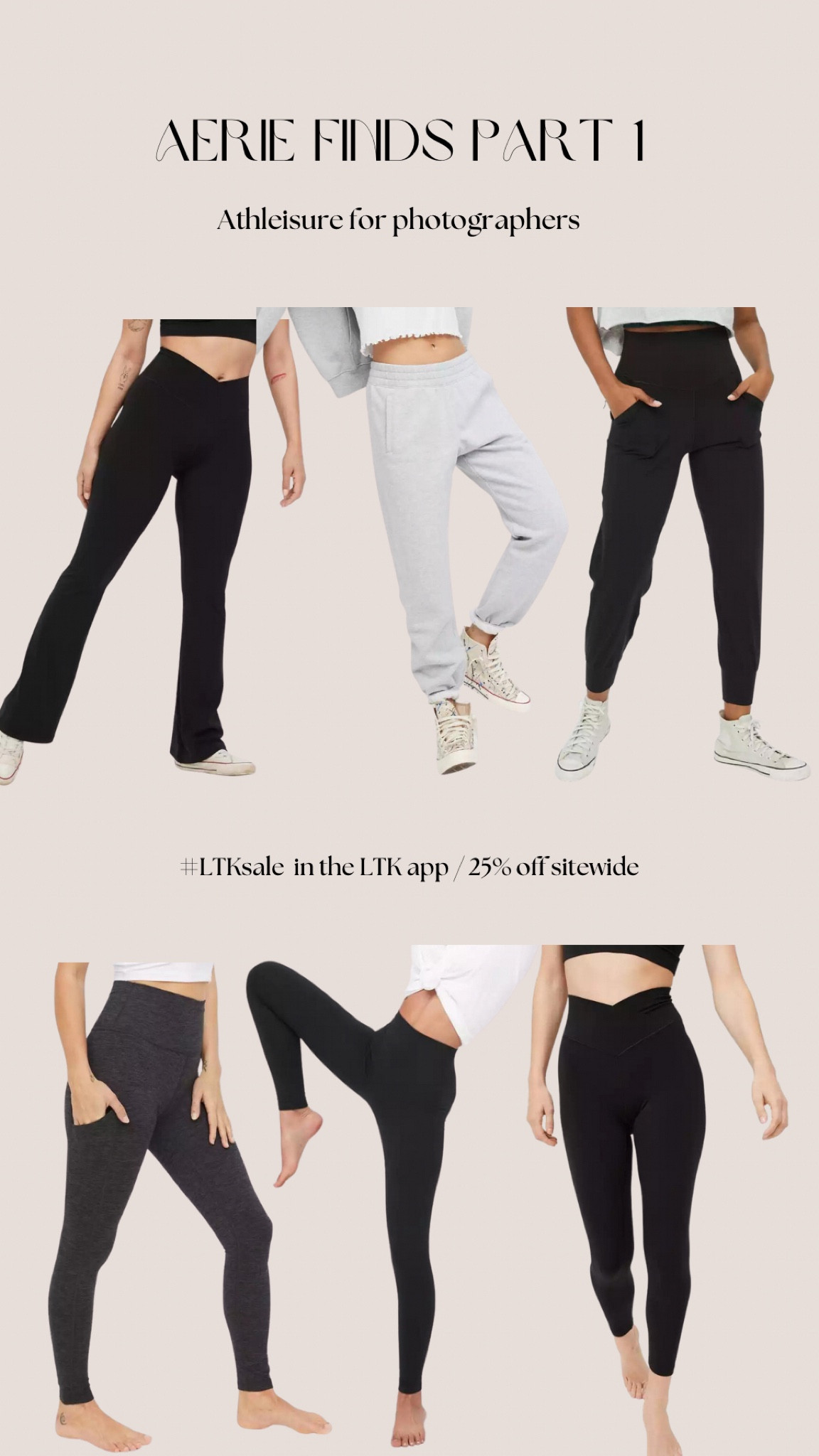 Athleisure finds from Aerie 🥰  

#LTKunder100 #LTKFind #LTKSale