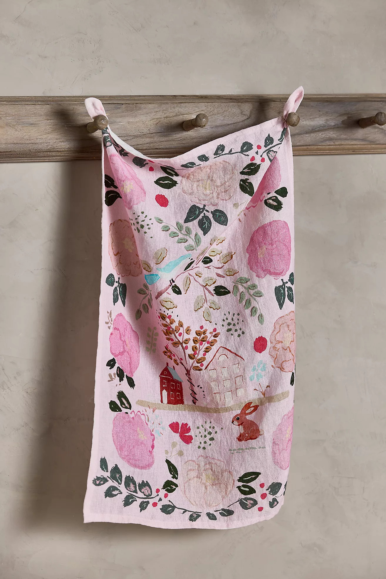 Spring Scene Dish Towel | Anthropologie (US)