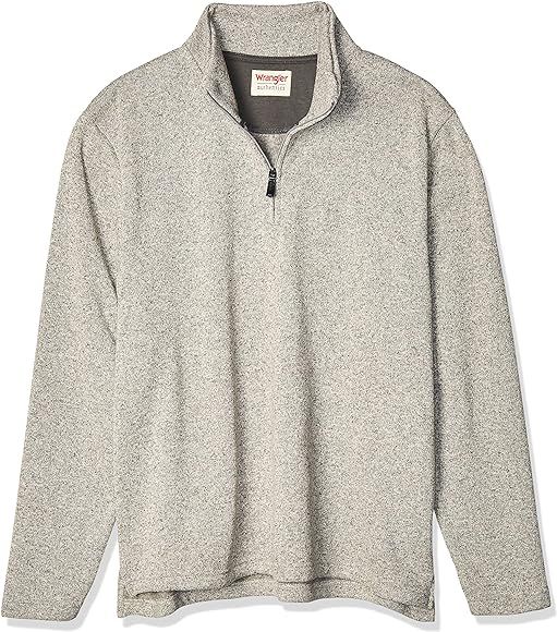 Wrangler Authentics Men’s Sweater Fleece Quarter-Zip | Amazon (US)