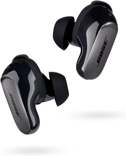 Bose QuietComfort Ultra Wireless Earbuds, Noise Cancelling Earbuds, Bluetooth Earbuds with Spatial Audio and World-Class Noise Cancellation, Black | Amazon (US)