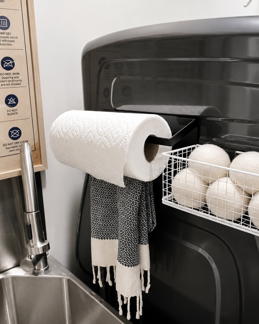 Laundry room washer and dryer essentials. All the items you need for your washer and dryer organization and essentials 🖤

#LTKdayinmylife #LTKHome #LTKxMadewell