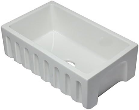 ALFI brand AB3018HS-W Kitchen Sink, 30", White | Amazon (US)