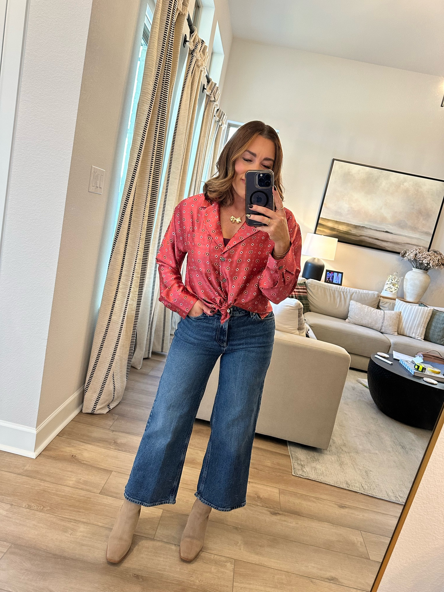 Pajama top or business casual? 💖